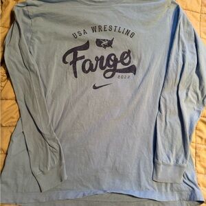 Nike Men's Blue Long Sleeve Fargo 2022 Shirt